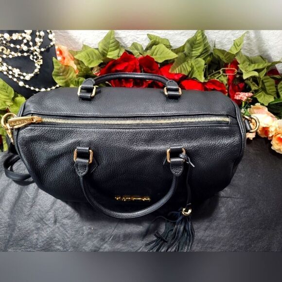 Authentic NWT Valentino Tonia Genuine Leather Boston Bag with Dust Bag - Picture 11 of 17